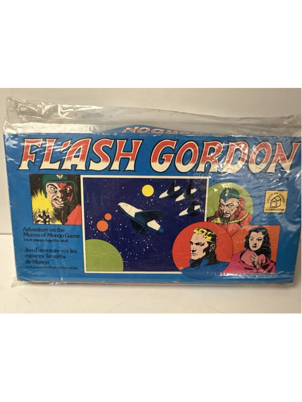 Vintage 1977 Flash Gordon Moons of Mongo Board Game House of Games Canada
